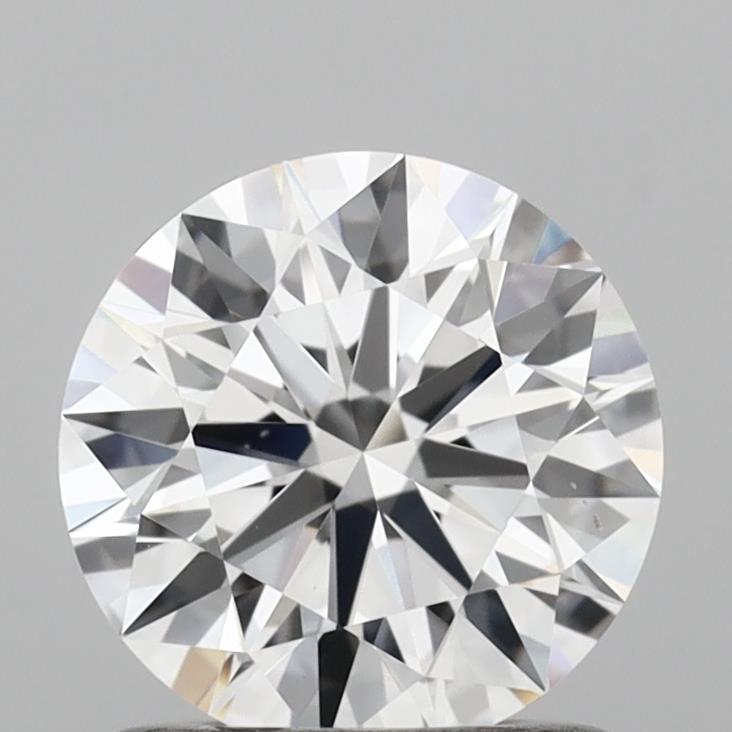 1.02 Carat Round Shaped, Ideal Cut, D Color, VS1 Clarity, IGI Certified Lab Grown Diamond
