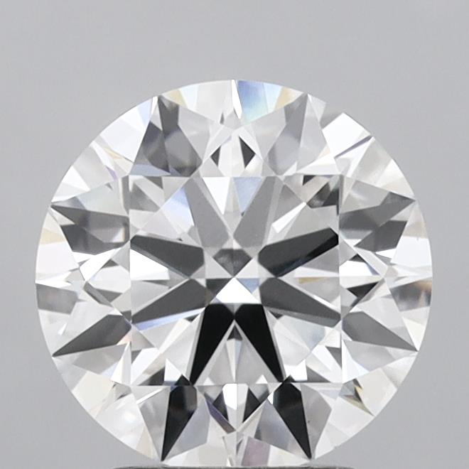 2.60 Carat Round Shaped, Ideal Cut, D Color, VVS2 Clarity, IGI Certified Lab Grown Diamond