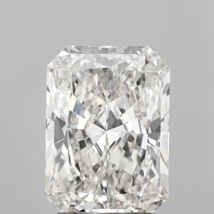 2.08 Carat Radiant Shaped, Ideal Cut, G Color, VS1 Clarity, IGI Certified Lab Grown Diamond