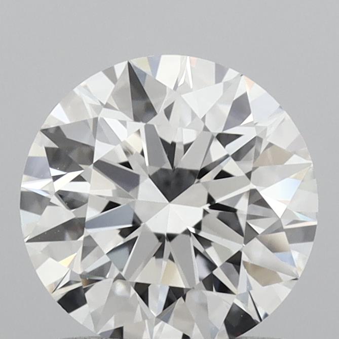 1.06 Carat Round Shaped, Ideal Cut, D Color, VVS2 Clarity, IGI Certified Lab Grown Diamond