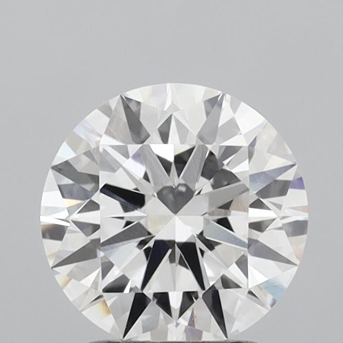 2.07 Carat Round Shaped, Ideal Cut, F Color, VVS2 Clarity, IGI Certified Lab Grown Diamond