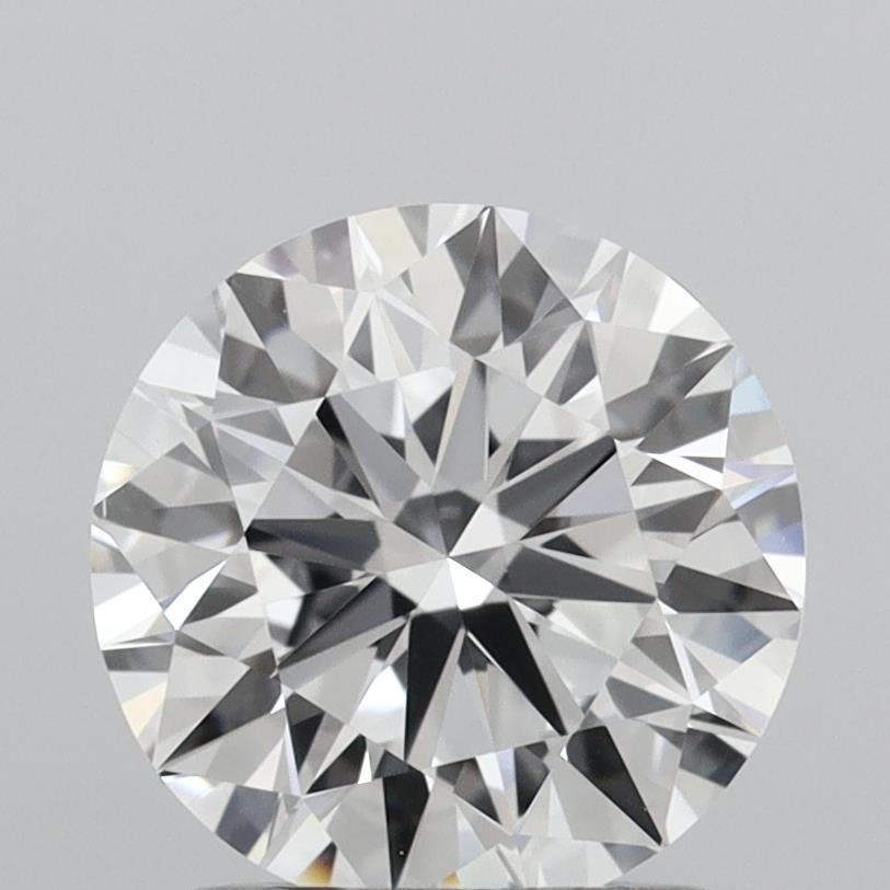 1.34 Carat Round Shaped, Ideal Cut, D Color, VVS1 Clarity, IGI Certified Lab Grown Diamond