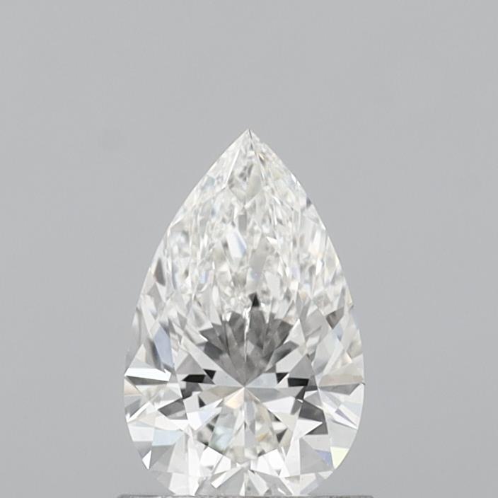 1.02 Carat Pear Shaped, Excellent Cut, F Color, VVS2 Clarity, IGI Certified Lab Grown Diamond