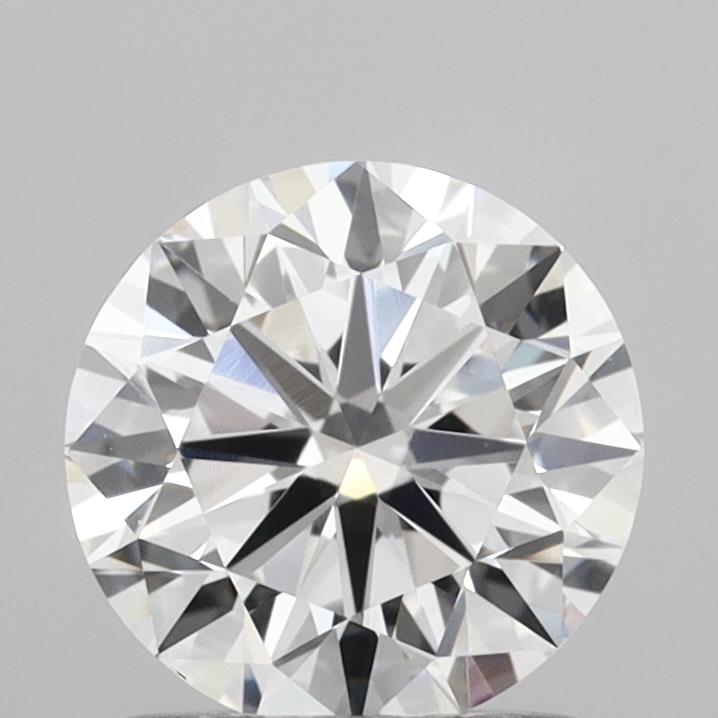 1.20 Carat Round Shaped, Very Good Cut, D Color, VVS2 Clarity, IGI Certified Lab Grown Diamond