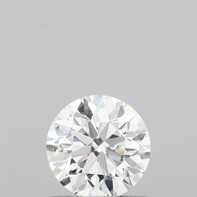 0.71 Carat Round Shaped, Excellent Cut, D Color, VVS2 Clarity, IGI Certified Lab Grown Diamond