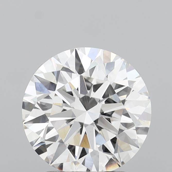 2.02 Carat Round Shaped, Ideal Cut, F Color, VVS2 Clarity, IGI Certified Lab Grown Diamond