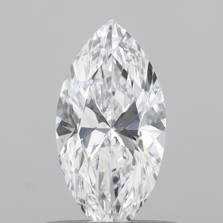 0.50 Carat Marquise Shaped, Very Good Cut, D Color, VS2 Clarity, IGI Certified Lab Grown Diamond