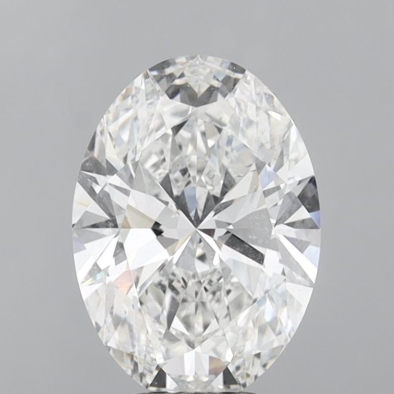 5.06 Carat Oval Shaped, Ideal Cut, E Color, VS2 Clarity, IGI Certified Lab Grown Diamond