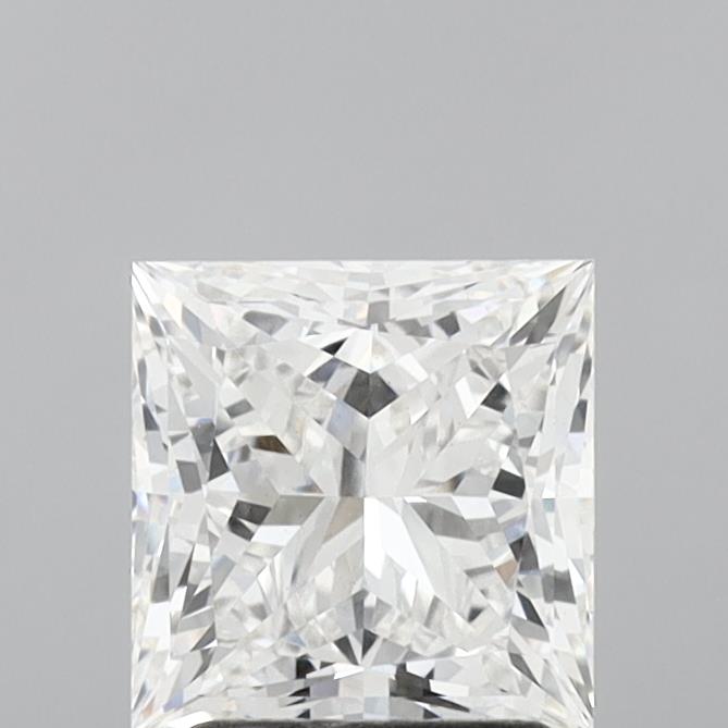 2.20 Carat Princess Shaped, Ideal Cut, F Color, VS1 Clarity, IGI Certified Lab Grown Diamond