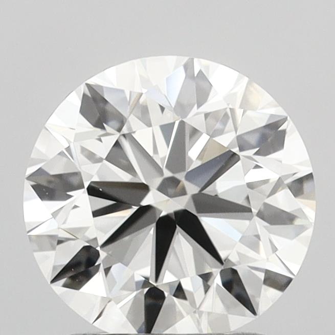 1.74 Carat Round Shaped, Excellent Cut, F Color, VVS2 Clarity, IGI Certified Lab Grown Diamond
