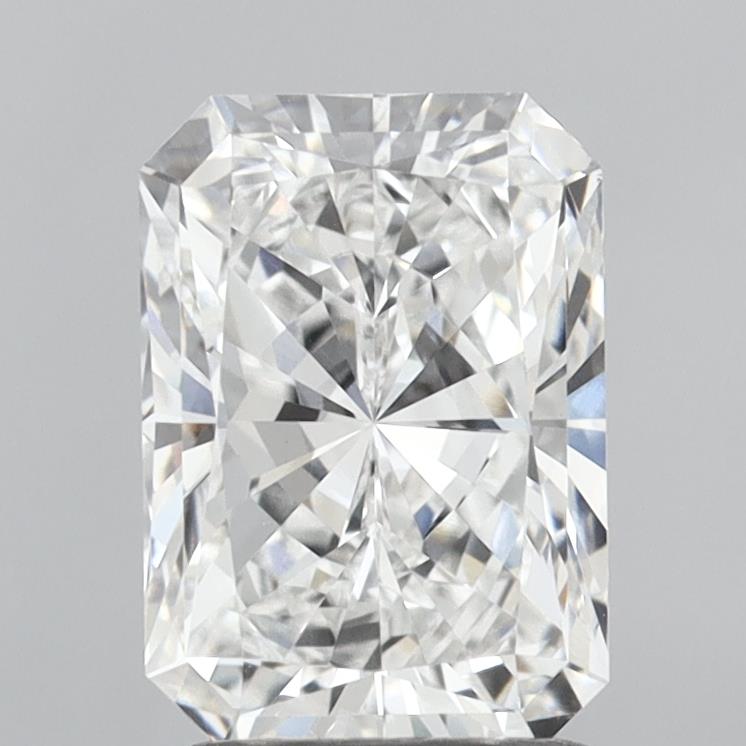2.03 Carat Radiant Shaped, Very Good Cut, E Color, VVS2 Clarity, IGI Certified Lab Grown Diamond
