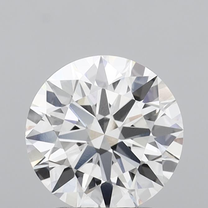 2.06 Carat Round Shaped, Ideal Cut, F Color, VVS2 Clarity, IGI Certified Lab Grown Diamond