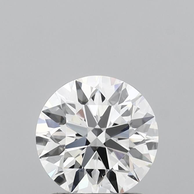 1.22 Carat Round Shaped, Ideal Cut, D Color, VVS2 Clarity, IGI Certified Lab Grown Diamond