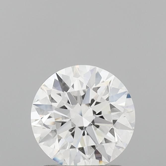1.23 Carat Round Shaped, Ideal Cut, D Color, VS2 Clarity, IGI Certified Lab Grown Diamond