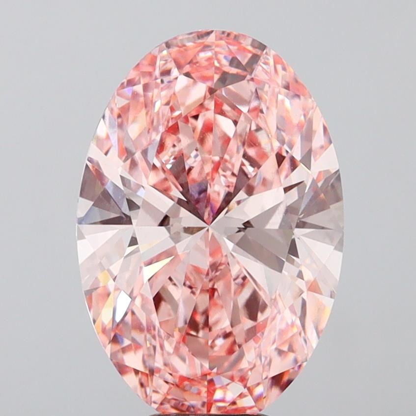 8.06 Carat Oval Shaped, Ideal Cut, VVS2 Clarity, IGI Certified Lab Grown Diamond