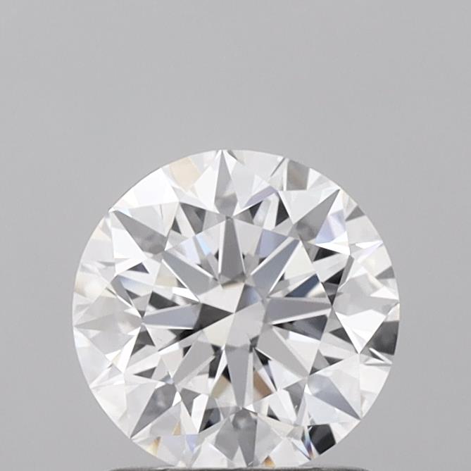 1.30 Carat Round Shaped, Ideal Cut, D Color, VS2 Clarity, IGI Certified Lab Grown Diamond