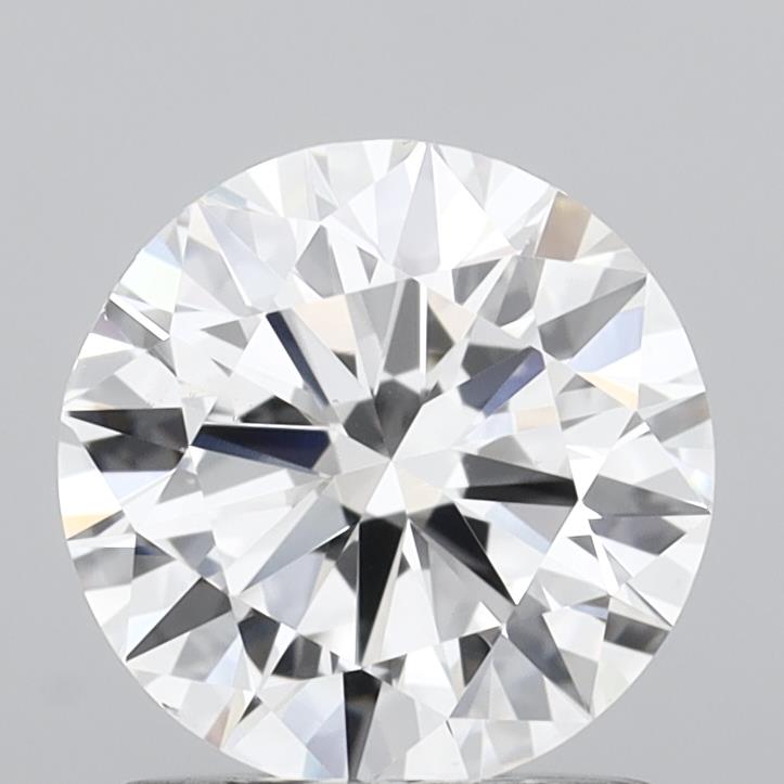 1.22 Carat Round Shaped, Ideal Cut, D Color, VS1 Clarity, IGI Certified Lab Grown Diamond