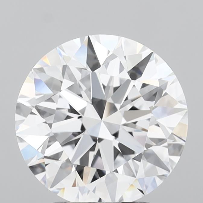 2.85 Carat Round Shaped, Ideal Cut, E Color, VS1 Clarity, IGI Certified Lab Grown Diamond