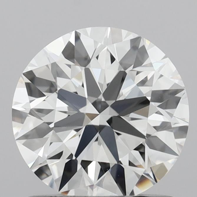 1.08 Carat Round Shaped, Ideal Cut, D Color, VVS2 Clarity, IGI Certified Lab Grown Diamond