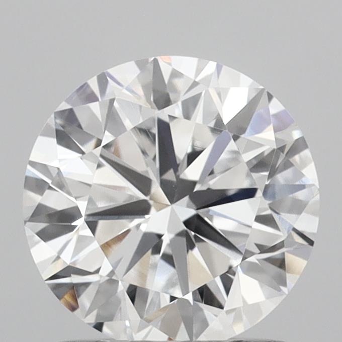 1.27 Carat Round Shaped, Very Good Cut, D Color, VVS1 Clarity, IGI Certified Lab Grown Diamond