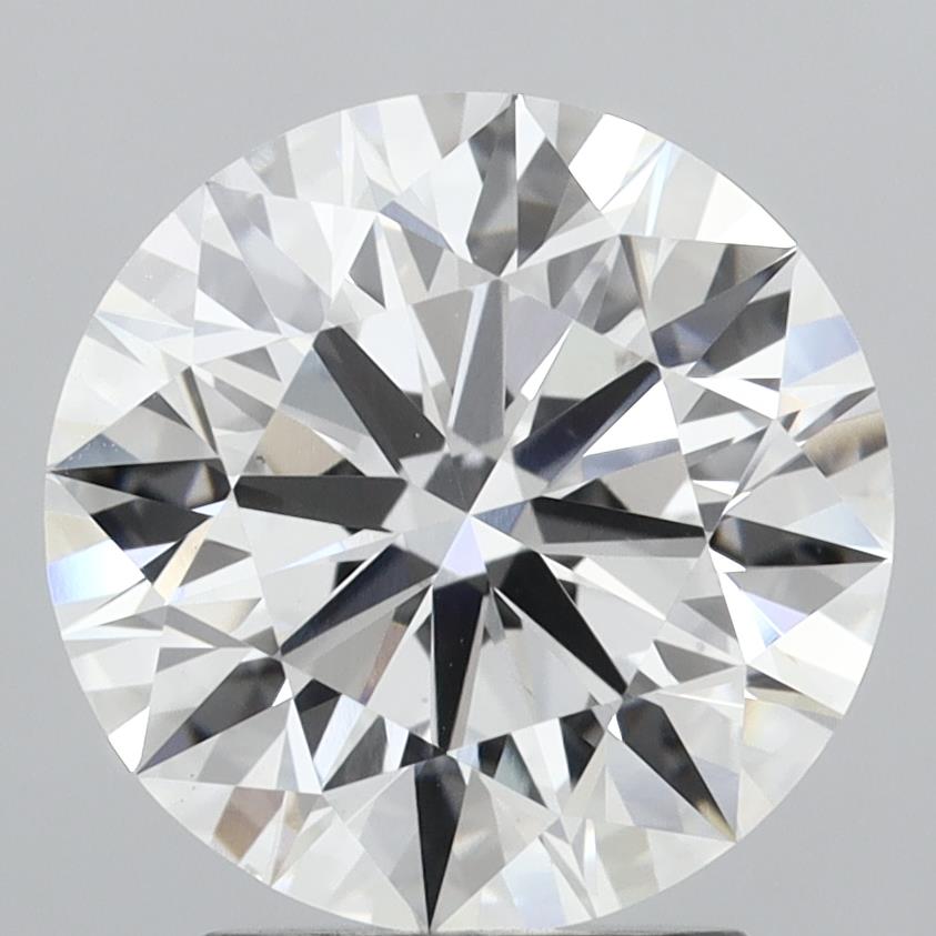 3.00 Carat Round Shaped, Ideal Cut, E Color, VS1 Clarity, IGI Certified Lab Grown Diamond
