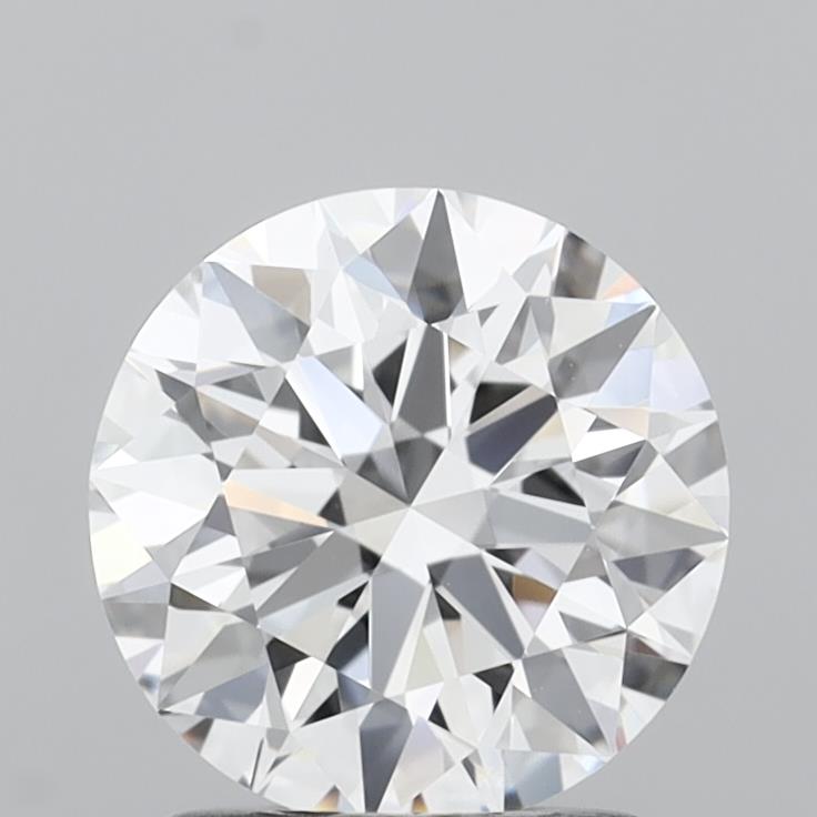 1.59 Carat Round Shaped, Ideal Cut, D Color, VVS1 Clarity, IGI Certified Lab Grown Diamond