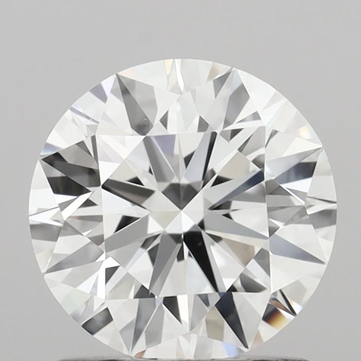 1.17 Carat Round Shaped, Ideal Cut, D Color, VVS2 Clarity, IGI Certified Lab Grown Diamond