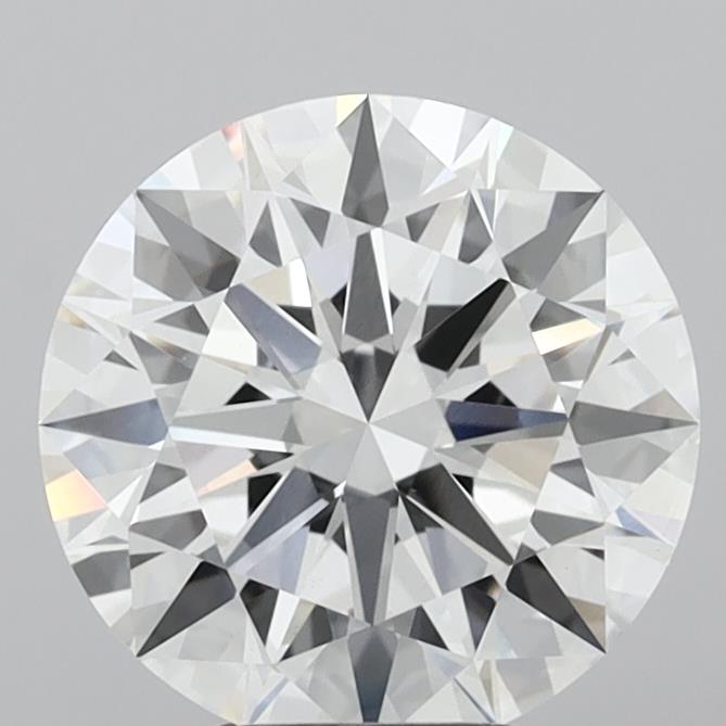 5.11 Carat Round Shaped, Ideal Cut, E Color, VVS2 Clarity, IGI Certified Lab Grown Diamond