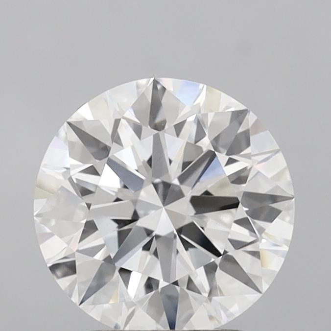 2.22 Carat Round Shaped, Ideal Cut, D Color, VVS1 Clarity, IGI Certified Lab Grown Diamond