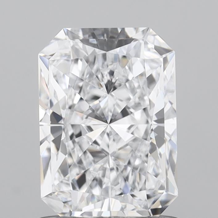 1.08 Carat Radiant Shaped, Very Good Cut, D Color, VVS2 Clarity, IGI Certified Lab Grown Diamond