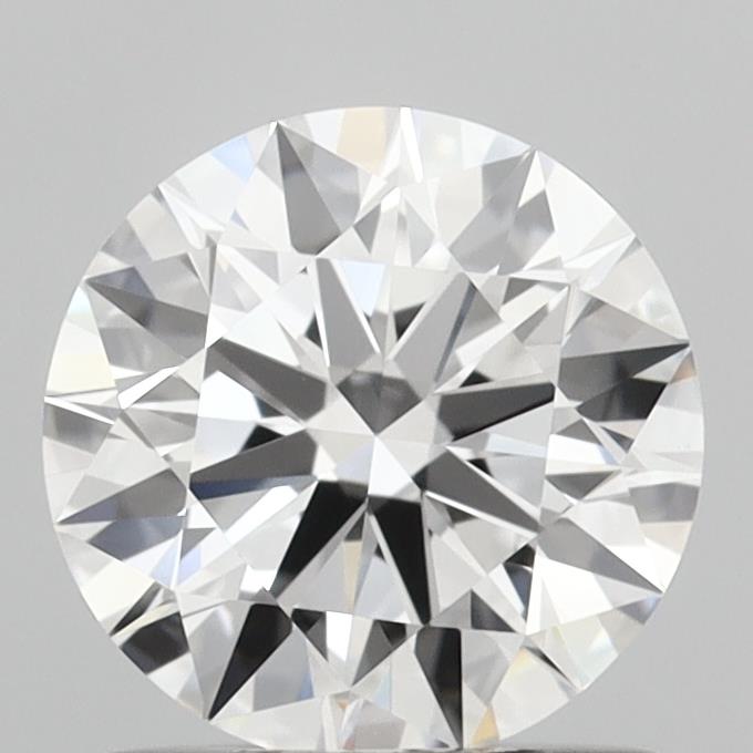1.05 Carat Round Shaped, Ideal Cut, D Color, VVS2 Clarity, IGI Certified Lab Grown Diamond