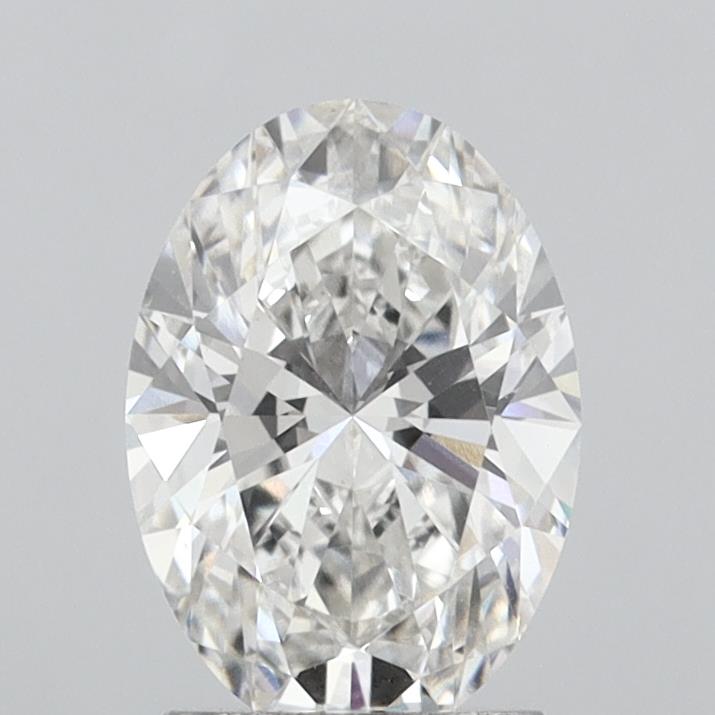 2.07 Carat Oval Shaped, Ideal Cut, G Color, VVS2 Clarity, IGI Certified Lab Grown Diamond