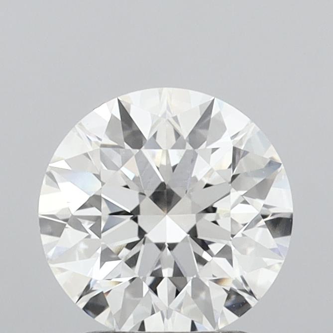 1.99 Carat Round Shaped, Excellent Cut, F Color, VVS2 Clarity, IGI Certified Lab Grown Diamond