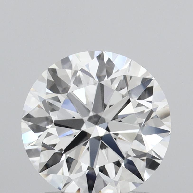 1.22 Carat Round Shaped, Excellent Cut, D Color, VVS2 Clarity, IGI Certified Lab Grown Diamond