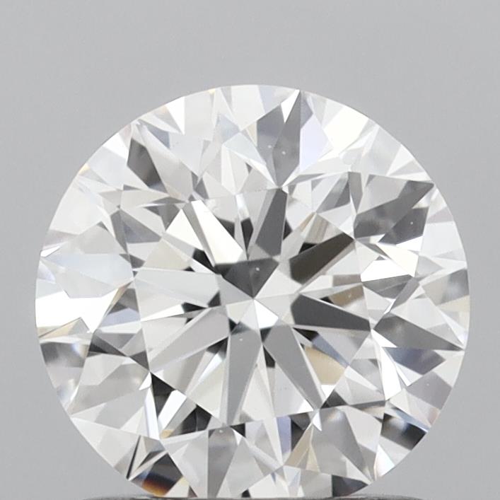 1.05 Carat Round Shaped, Excellent Cut, D Color, VVS2 Clarity, IGI Certified Lab Grown Diamond