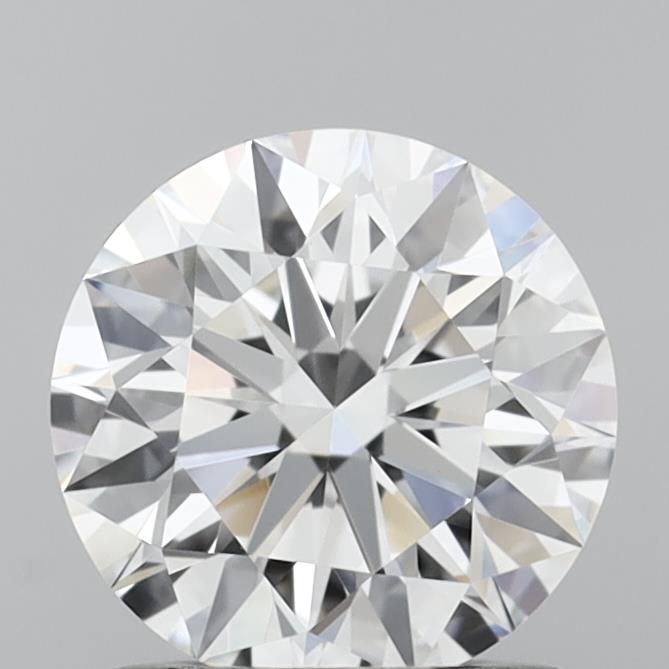 1.04 Carat Round Shaped, Ideal Cut, D Color, VVS2 Clarity, IGI Certified Lab Grown Diamond