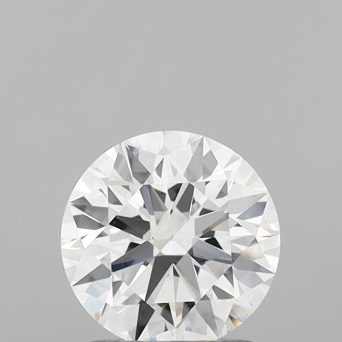 1.21 Carat Round Shaped, Ideal Cut, D Color, VS2 Clarity, IGI Certified Lab Grown Diamond