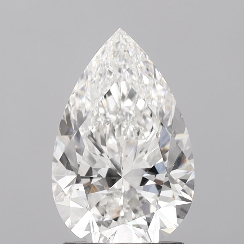 1.91 Carat Pear Shaped, Ideal Cut, G Color, VVS1 Clarity, IGI Certified Lab Grown Diamond