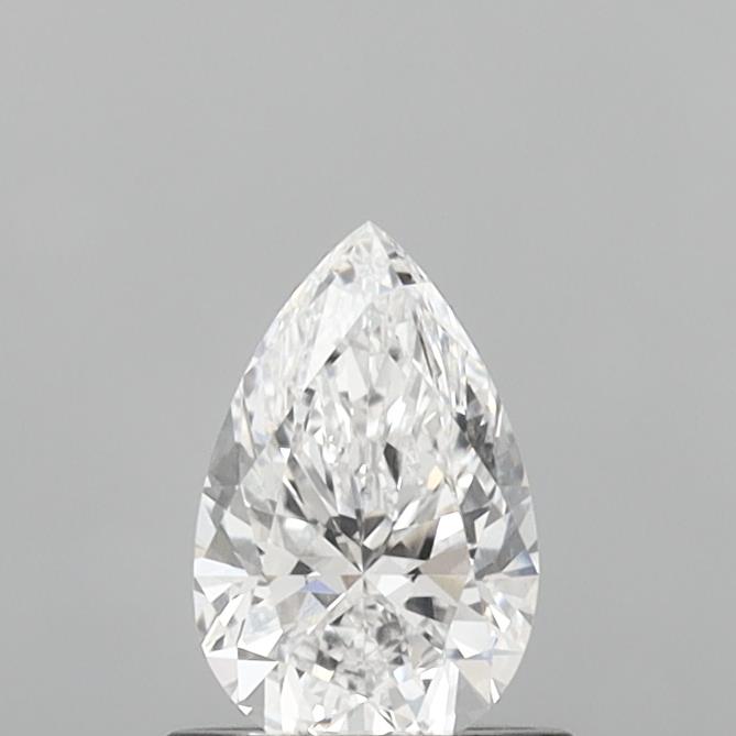 0.76 Carat Pear Shaped, Ideal Cut, D Color, VVS1 Clarity, IGI Certified Lab Grown Diamond