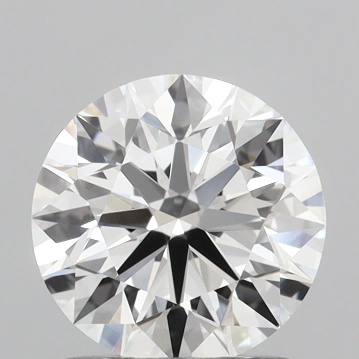 1.26 Carat Round Shaped, Ideal Cut, D Color, VS2 Clarity, IGI Certified Lab Grown Diamond