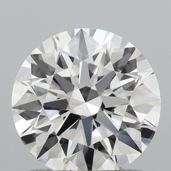 1.02 Carat Round Shaped, Ideal Cut, D Color, VVS2 Clarity, IGI Certified Lab Grown Diamond