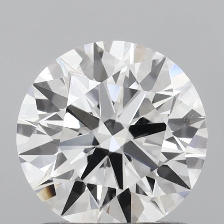 1.06 Carat Round Shaped, Ideal Cut, D Color, VS1 Clarity, IGI Certified Lab Grown Diamond