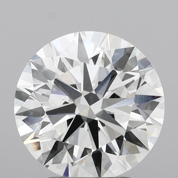 2.92 Carat Round Shaped, Ideal Cut, E Color, VVS2 Clarity, IGI Certified Lab Grown Diamond
