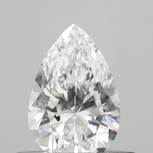 0.54 Carat Pear Shaped, D Color, VVS1 Clarity, IGI Certified Lab Grown Diamond