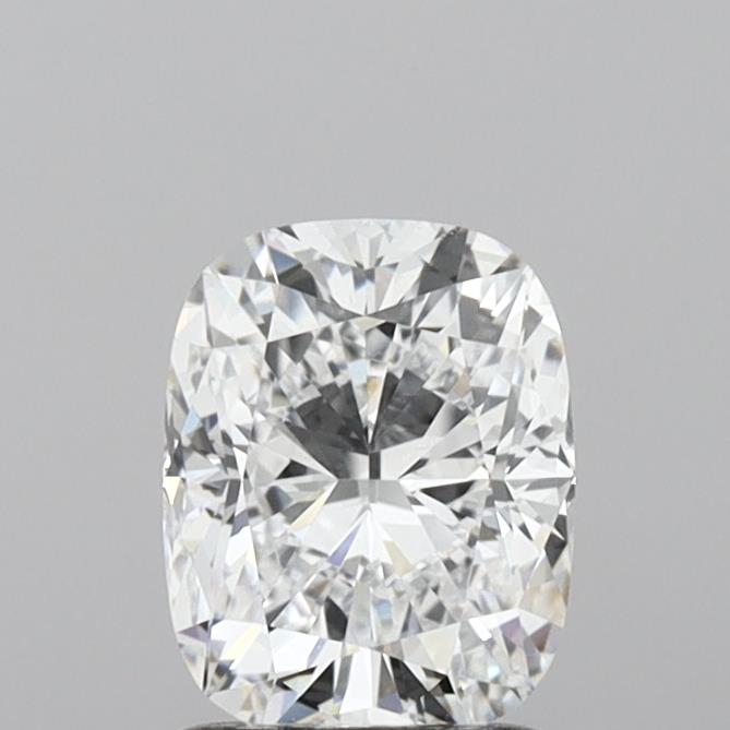 1.51 Carat Cushion Shaped, Ideal Cut, D Color, VVS1 Clarity, IGI Certified Lab Grown Diamond