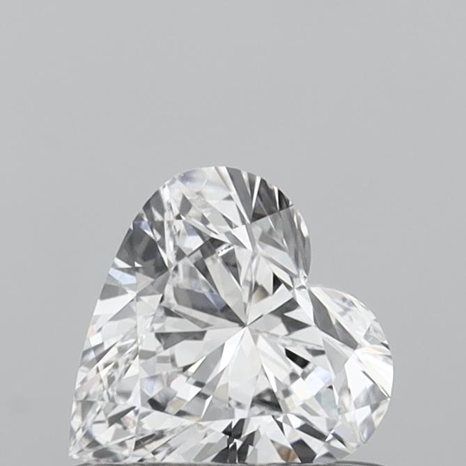 0.51 Carat Heart Shaped, Very Good Cut, D Color, VS1 Clarity, IGI Certified Lab Grown Diamond