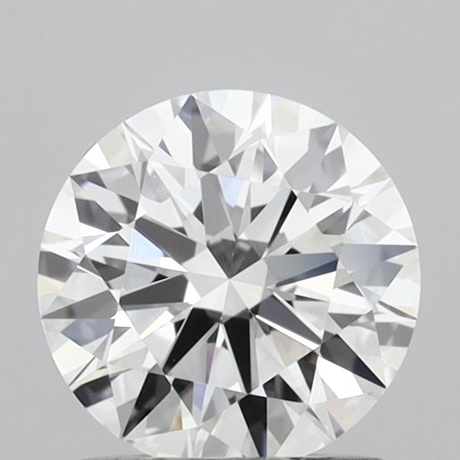1.08 Carat Round Shaped, Ideal Cut, D Color, VVS2 Clarity, IGI Certified Lab Grown Diamond