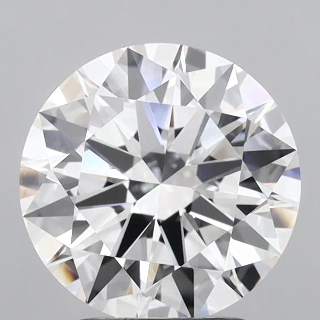 2.78 Carat Round Shaped, Excellent Cut, D Color, VVS2 Clarity, IGI Certified Lab Grown Diamond