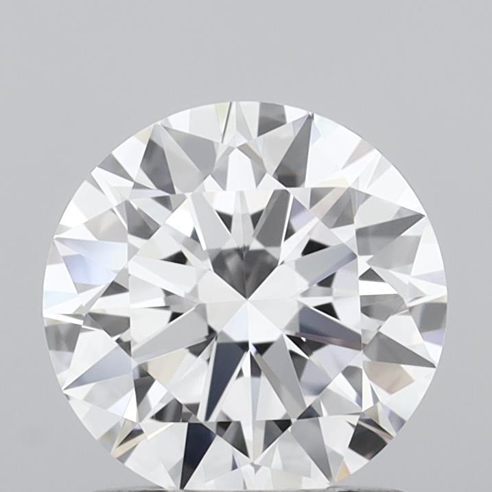 1.22 Carat Round Shaped, Excellent Cut, D Color, VVS2 Clarity, IGI Certified Lab Grown Diamond