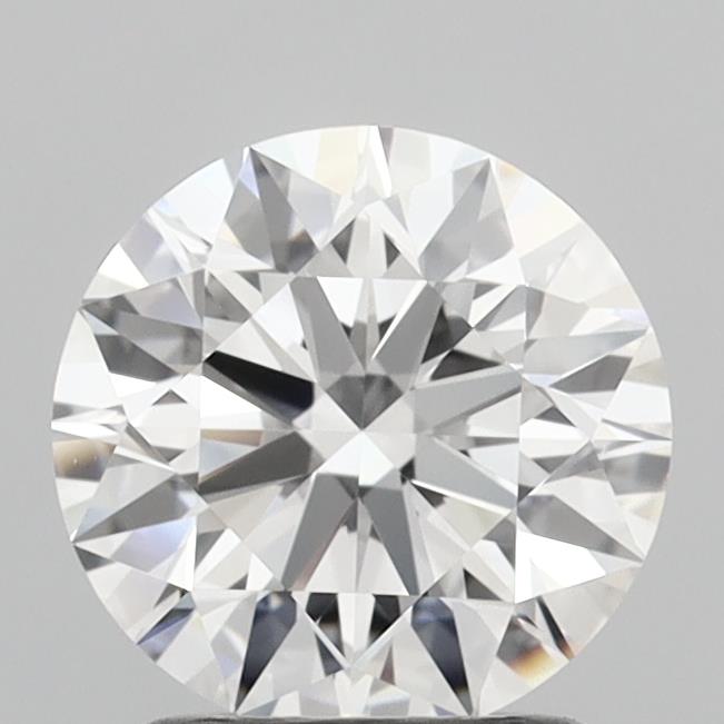 1.69 Carat Round Shaped, Ideal Cut, D Color, VVS2 Clarity, IGI Certified Lab Grown Diamond